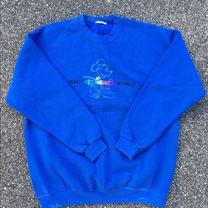 Vintage 90s Disney🌈 Spellout MickeyMouse Crewneck